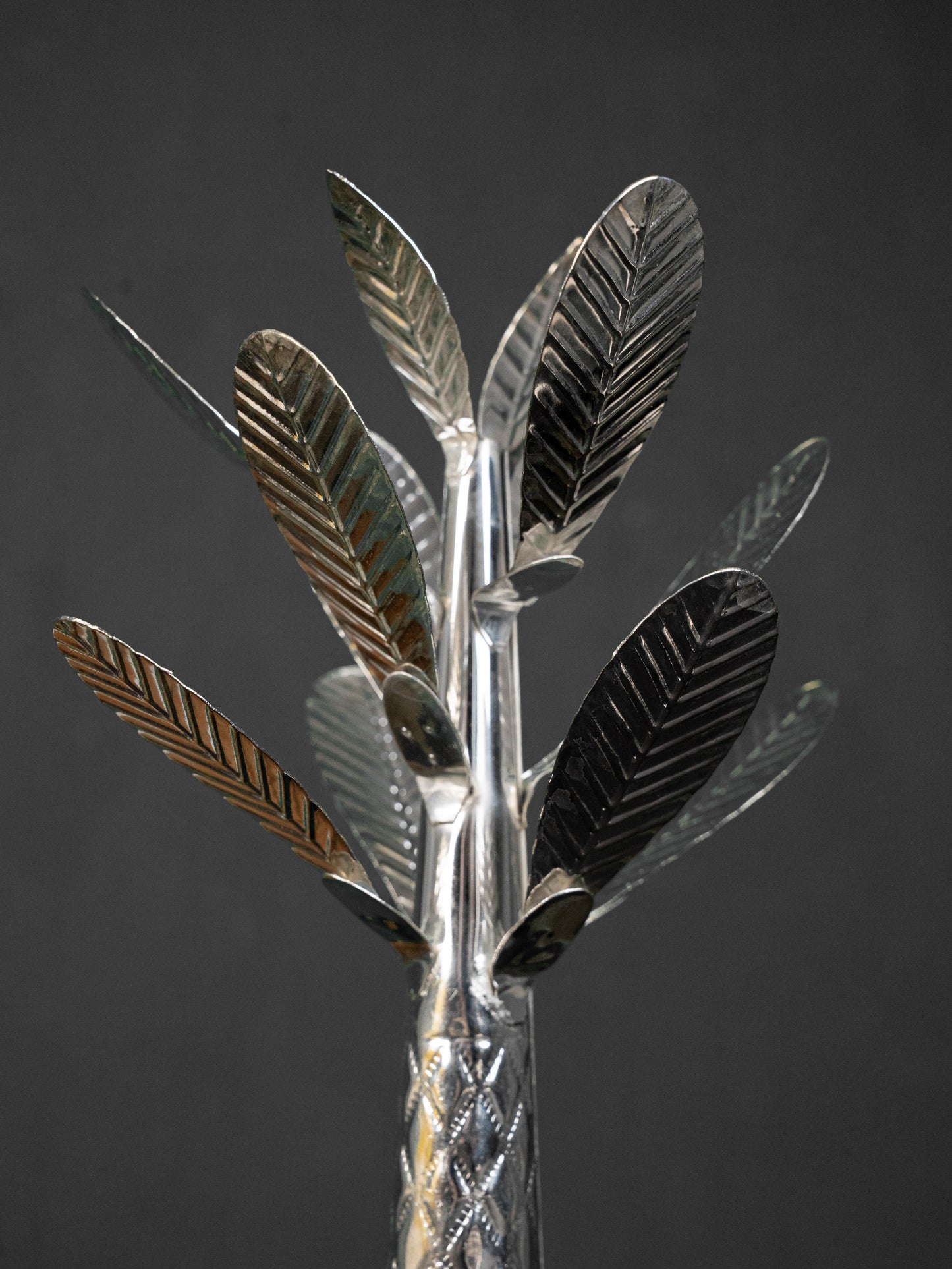 German Silver Banana Tree - Set of 2 - 10 inch - WL5098
