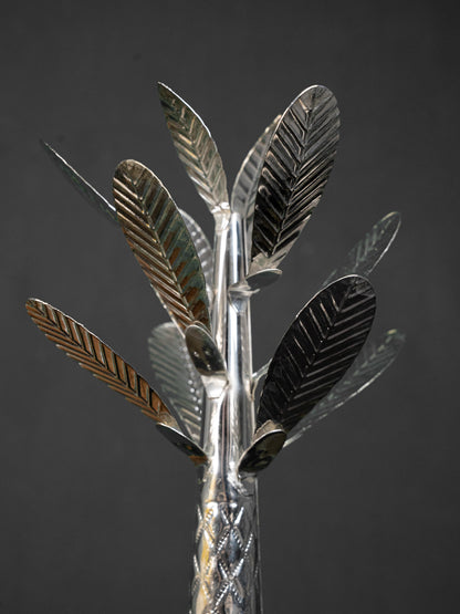 German Silver Banana Tree - Set of 2 - 10 inch - WL5098