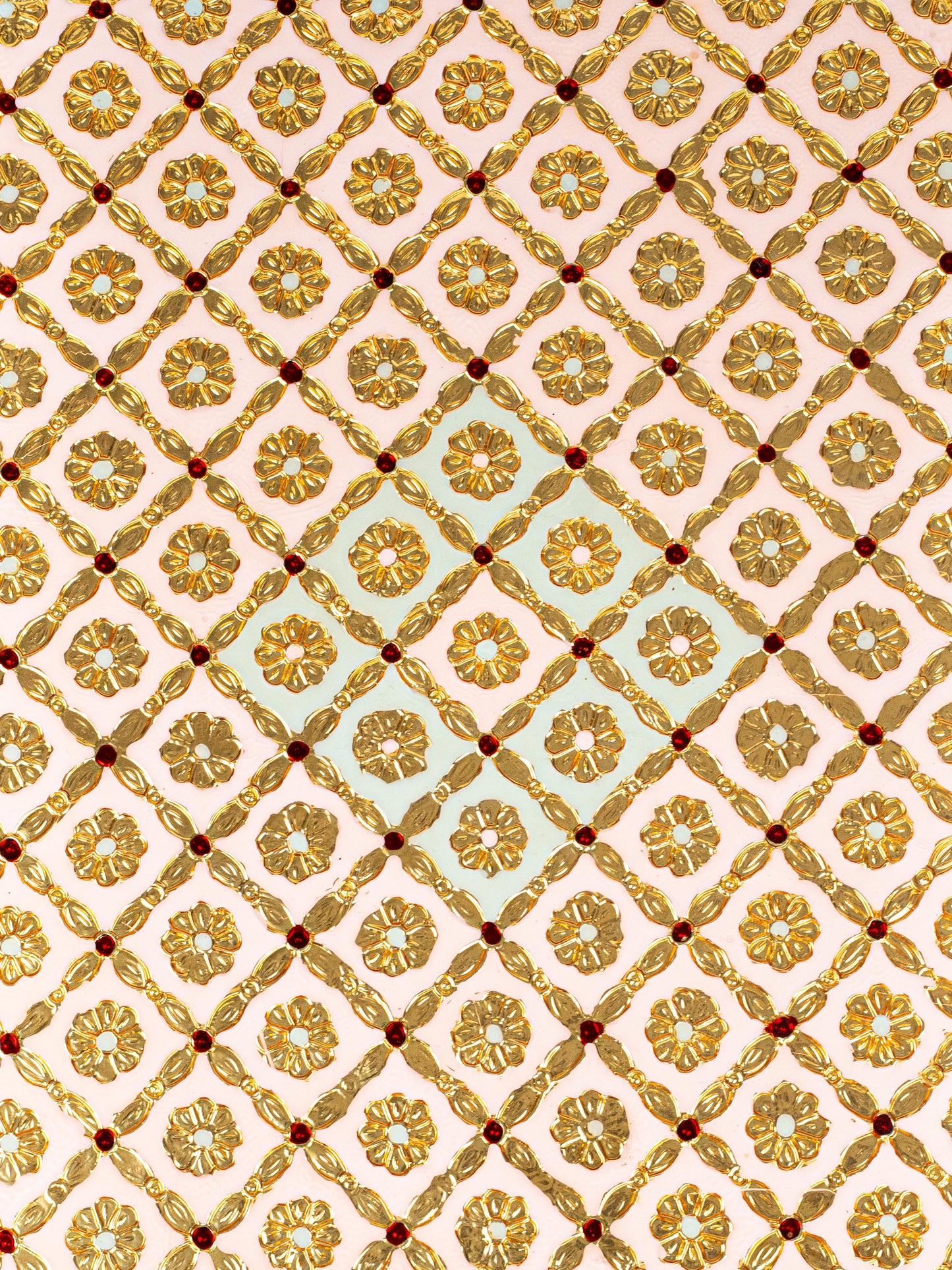 Decorative Meenakari Bajot - 18 x 18 inch - WL5126-3