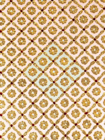 Decorative Meenakari Bajot - 18 x 18 inch - WL5126-3