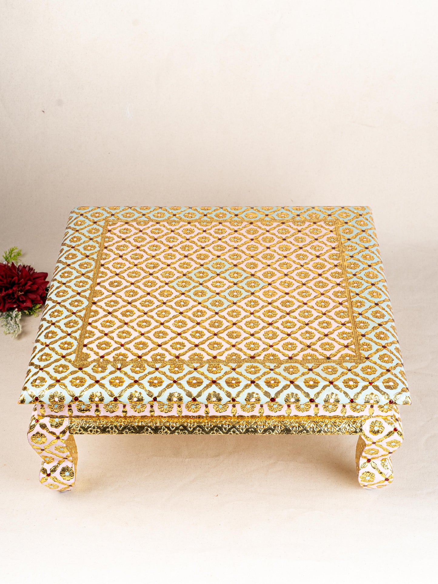 Decorative Meenakari Bajot - 18 x 18 inch - WL5126-3