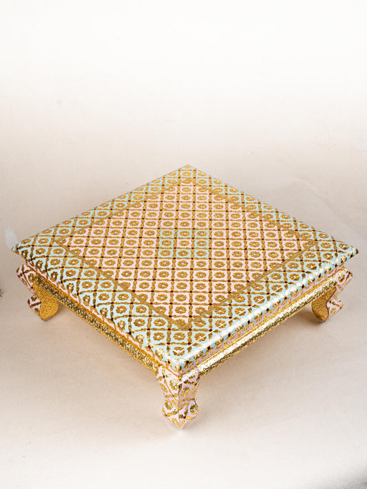 Decorative Meenakari Bajot - 18 x 18 inch - WL5126-3