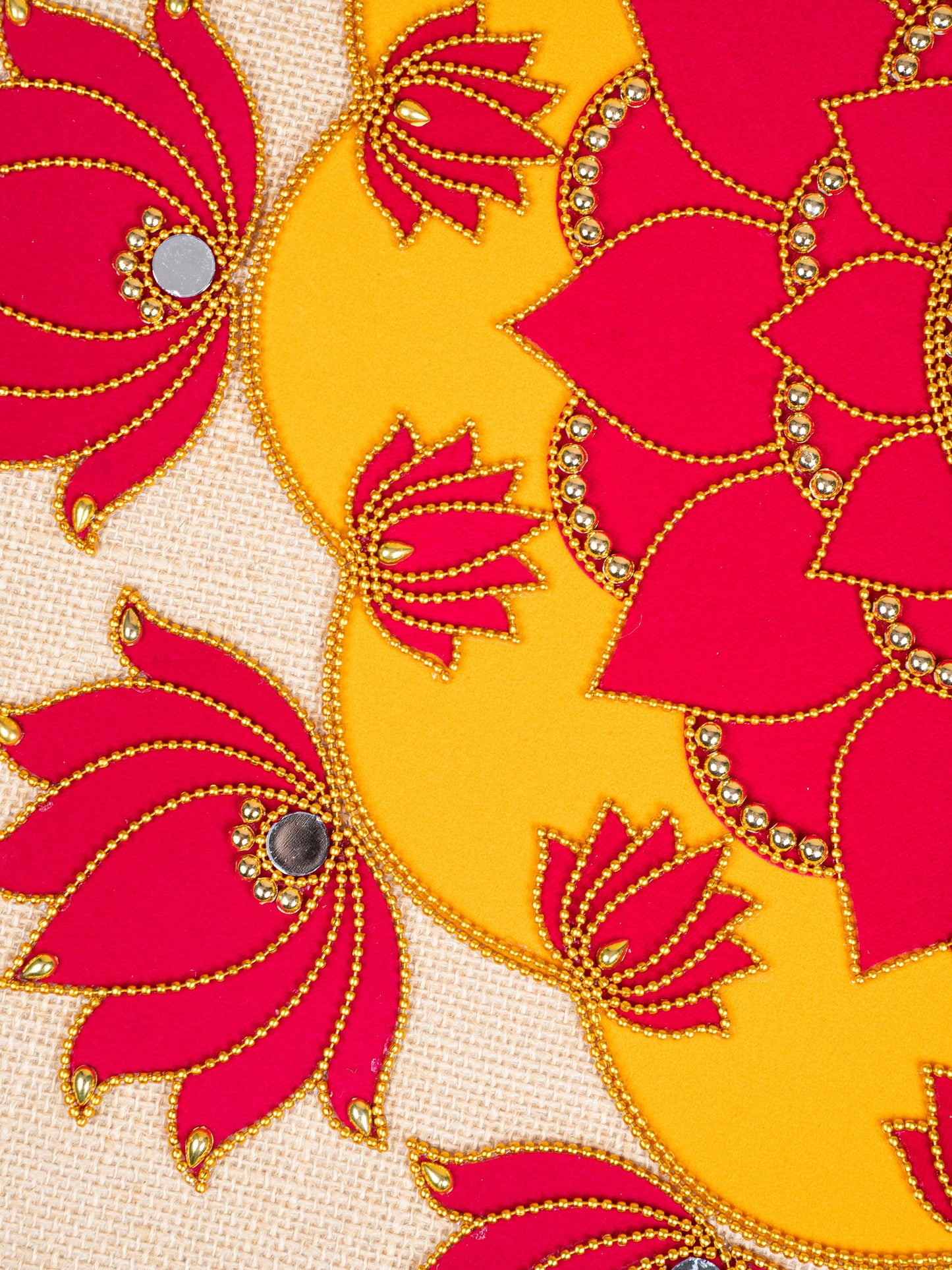 Rangoli with Set of 11 Lotus - WL5133