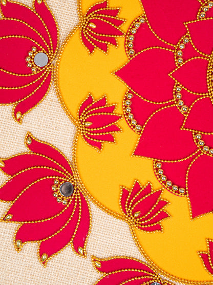 Rangoli with Set of 11 Lotus - WL5133