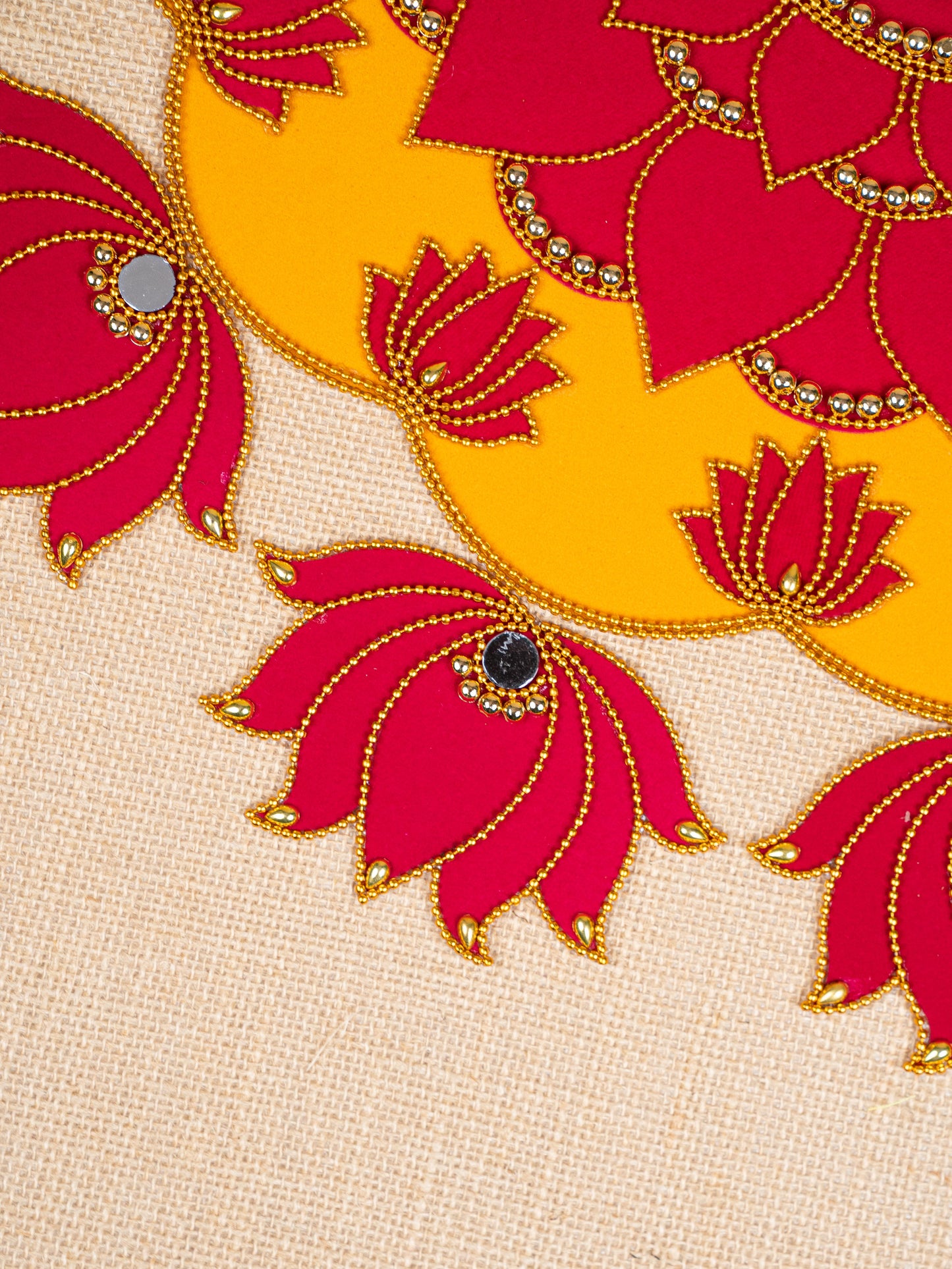 Rangoli with Set of 11 Lotus - WL5133