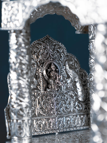 Brass Antique Pooja Temple - 11 inch - WL5177