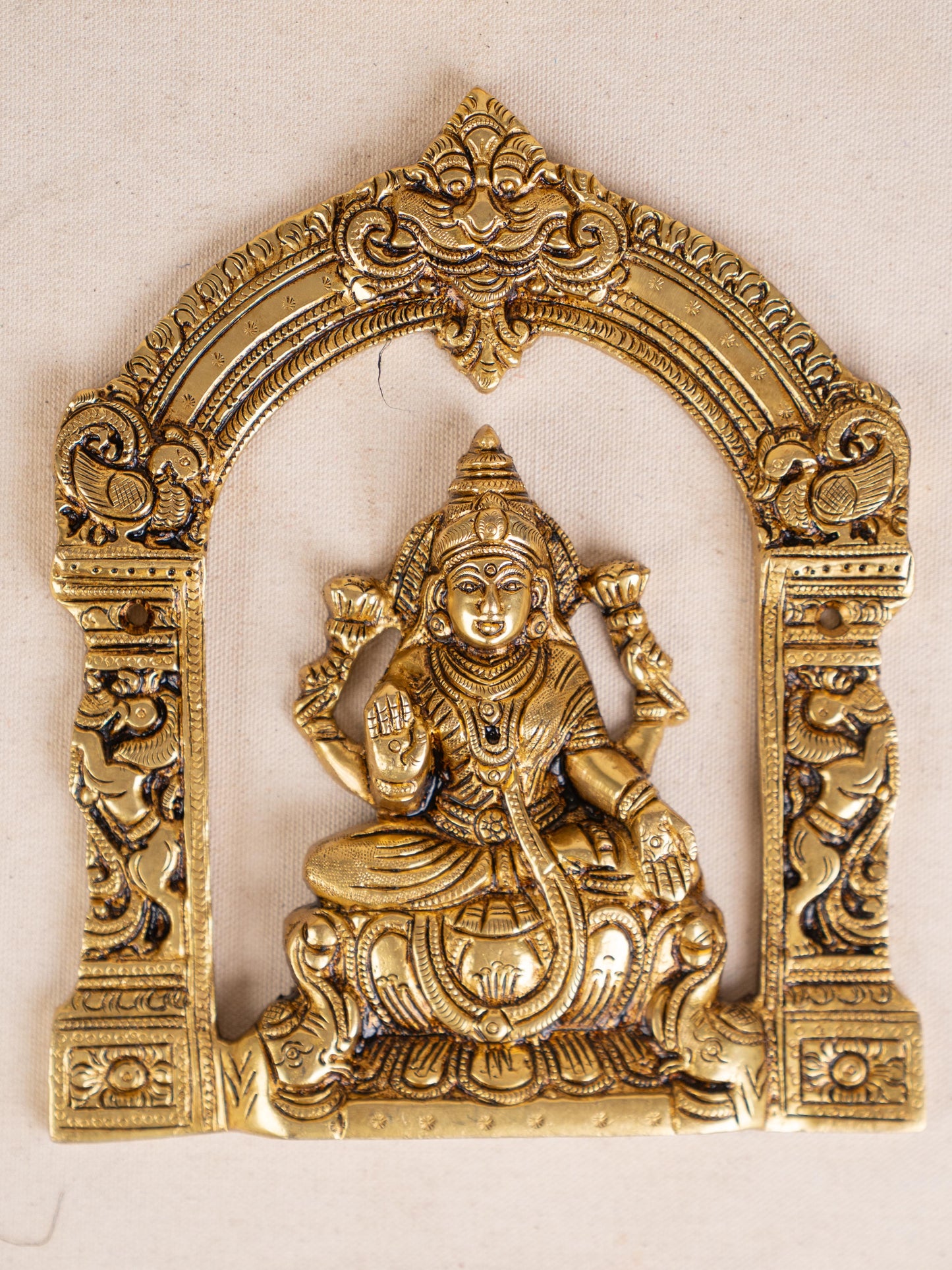 Brass Ashtalakshmi Wall Hanging - Set of 8 - 9 inch - WL5179