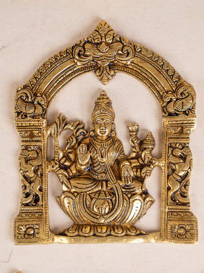 Brass Ashtalakshmi Wall Hanging - Set of 8 - 9 inch - WL5179