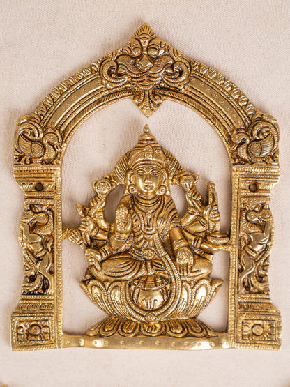 Brass Ashtalakshmi Wall Hanging - Set of 8 - 9 inch - WL5179