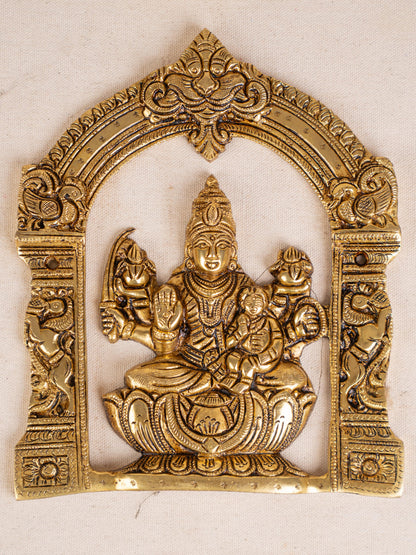 Brass Ashtalakshmi Wall Hanging - Set of 8 - 9 inch - WL5179
