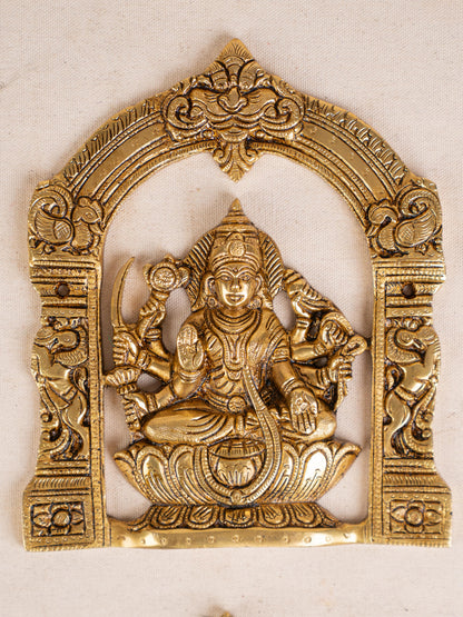 Brass Ashtalakshmi Wall Hanging - Set of 8 - 9 inch - WL5179