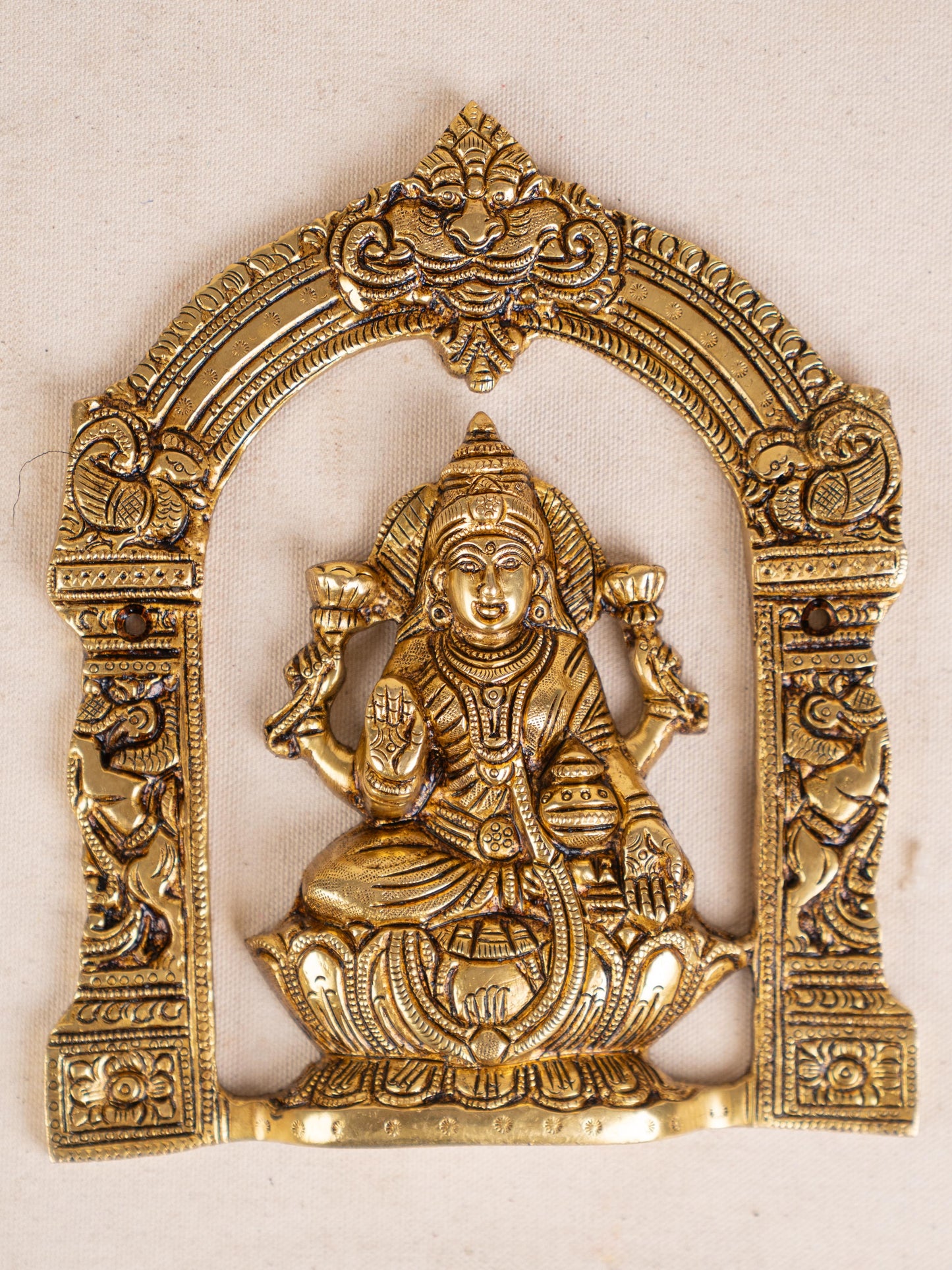 Brass Ashtalakshmi Wall Hanging - Set of 8 - 9 inch - WL5179