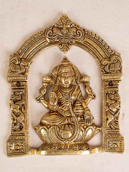 Brass Ashtalakshmi Wall Hanging - Set of 8 - 9 inch - WL5179