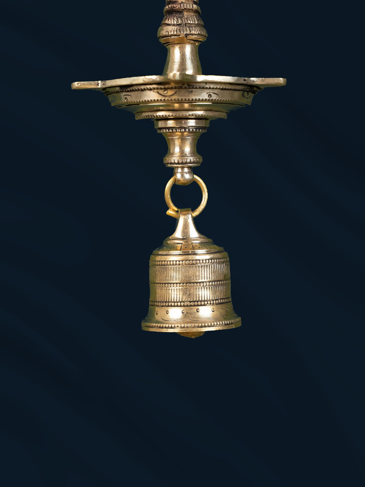 Brass Hanging Annapakshi Diya - 25 inch - WL5181
