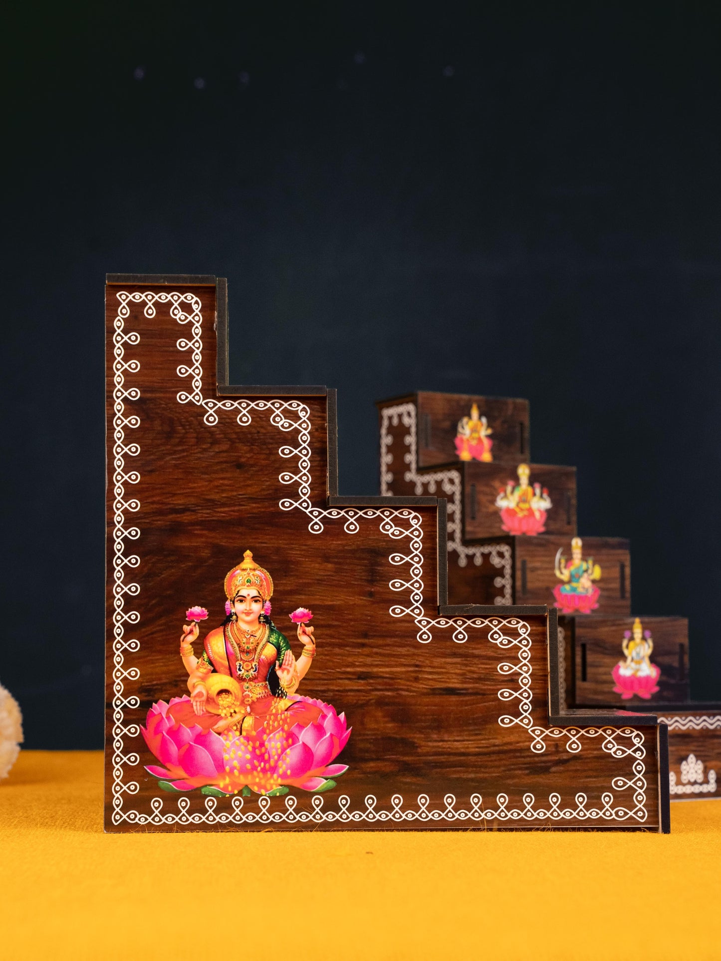 5 Step Dismantable Diya Padi - Lakshmi - WL5188
