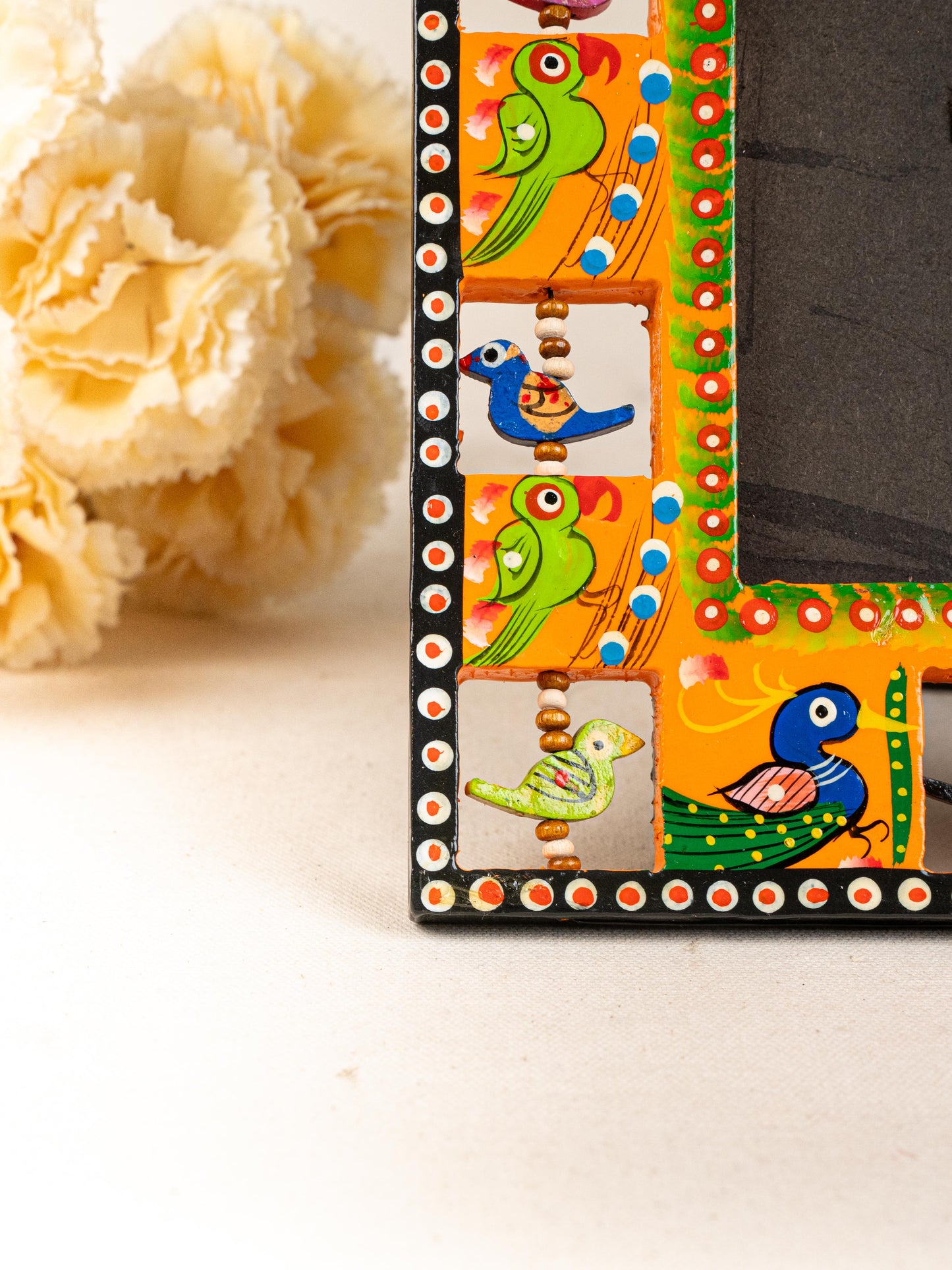 Wooden Photo Frame - Parrot - Orange - 9X5 inch - WL5192-1
