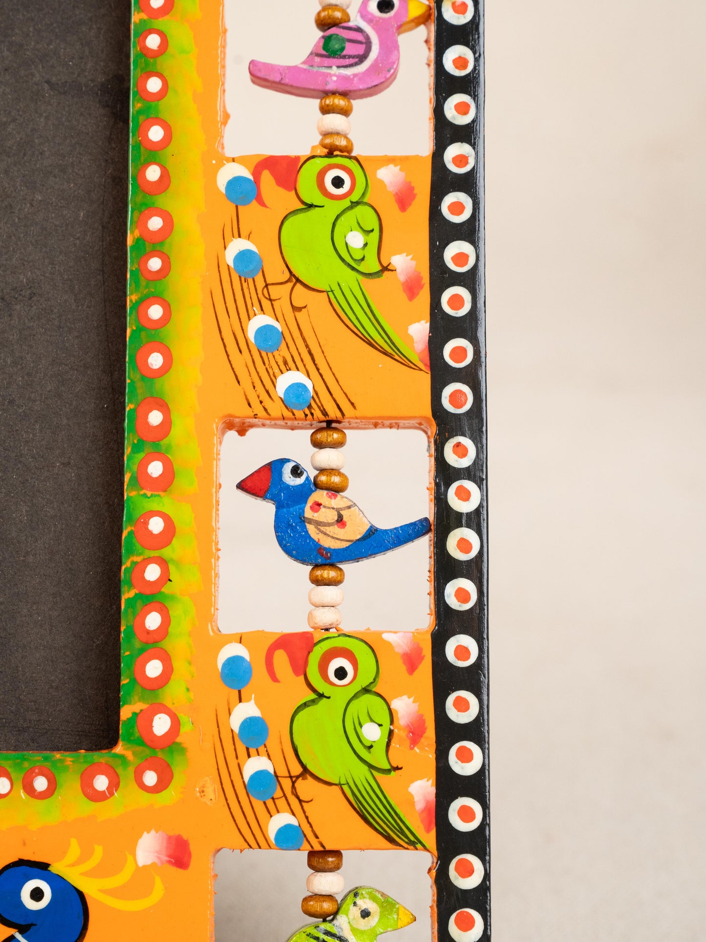 Wooden Photo Frame - Parrot - Orange - 9X5 inch - WL5192-1