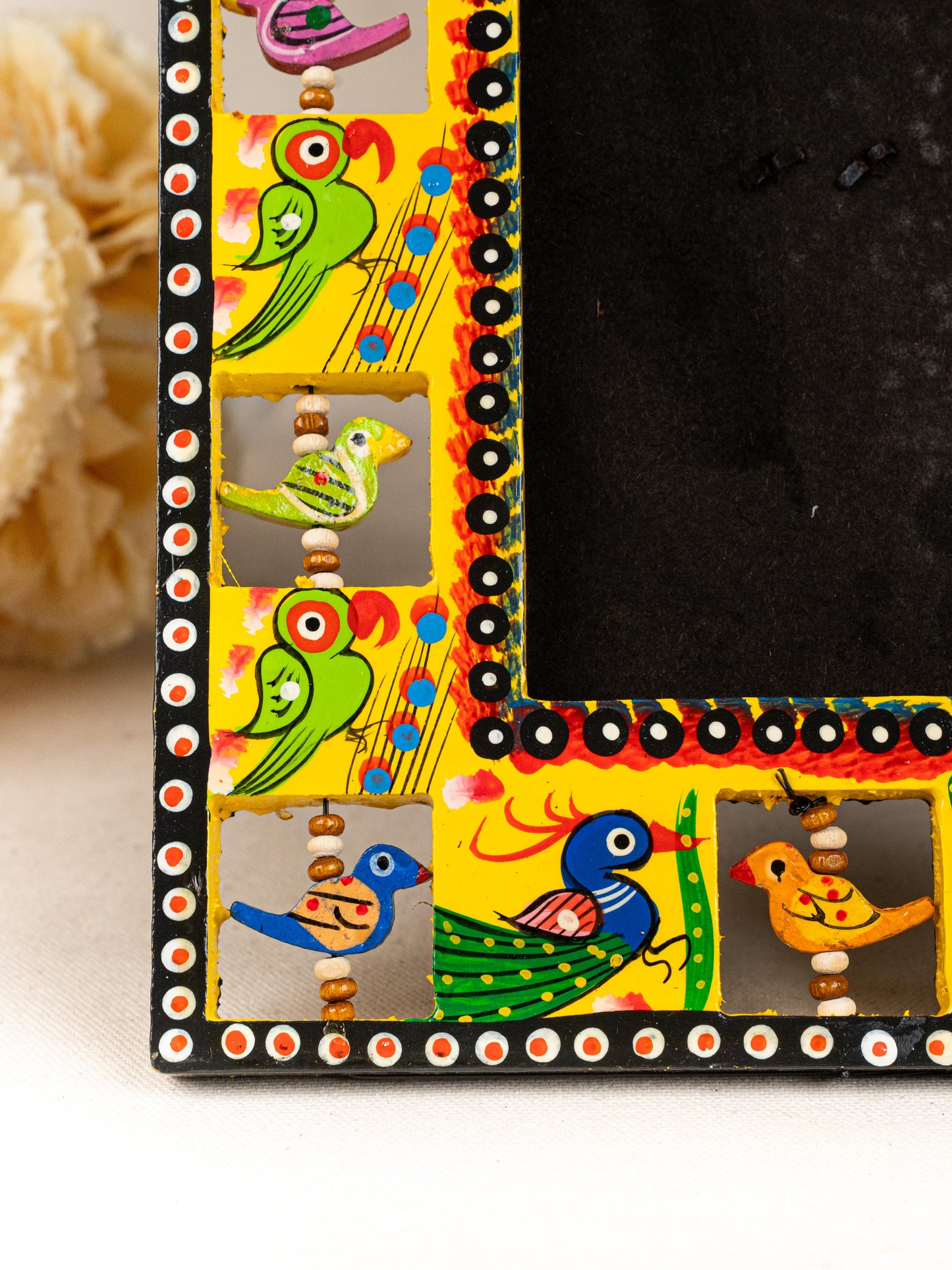 Wooden Photo Frame - Parrot - Yellow - 9X5 inch - WL5192-2