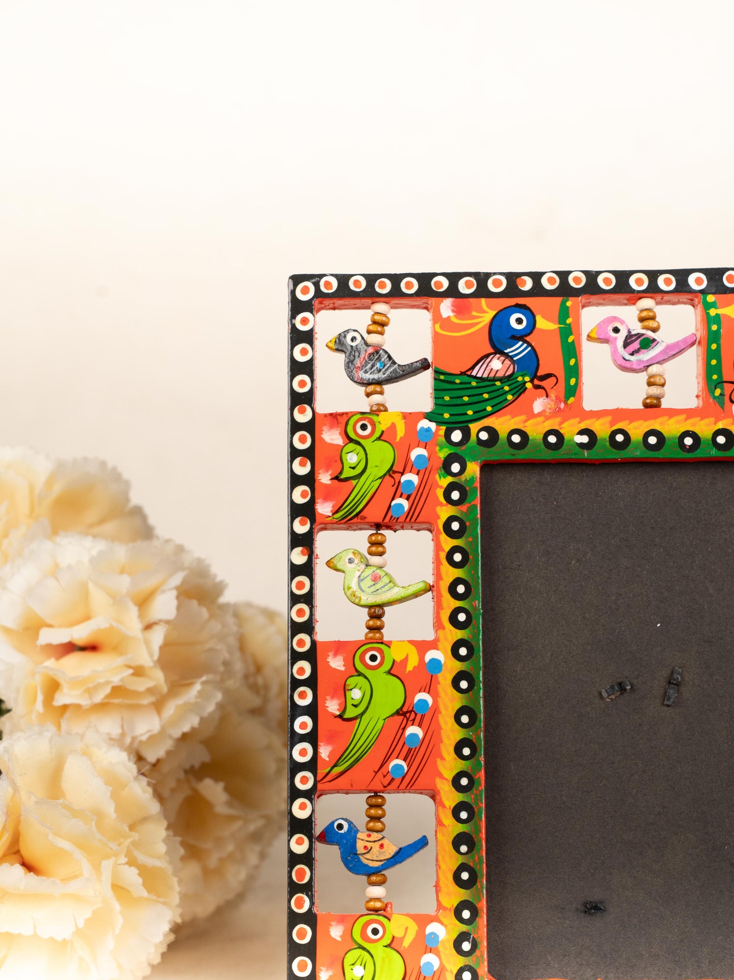 Wooden Photo Frame - Parrot - Red - 9X5 inch - WL5192-3