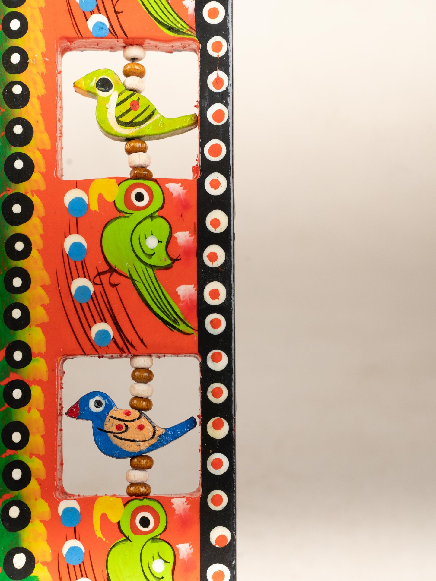 Wooden Photo Frame - Parrot - Red - 9X5 inch - WL5192-3