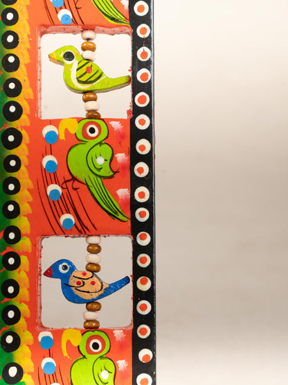 Wooden Photo Frame - Parrot - Red - 9X5 inch - WL5192-3