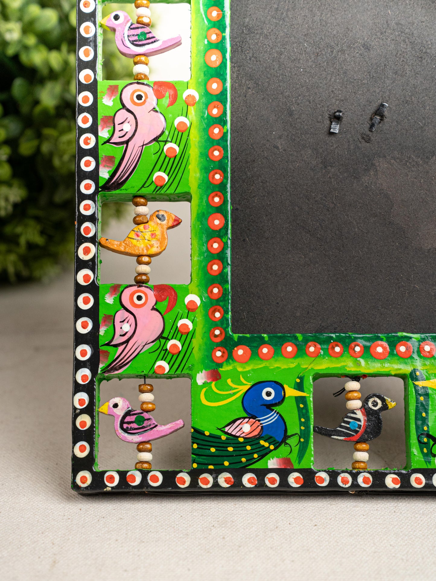 Wooden Photo Frame - Parrot - Green - 9X5 inch - WL5192-4
