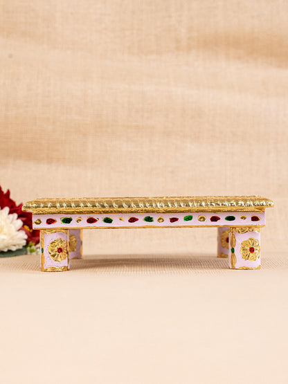 Meenakari Manai - Pink - 8x8 inch - WBG1806-2
