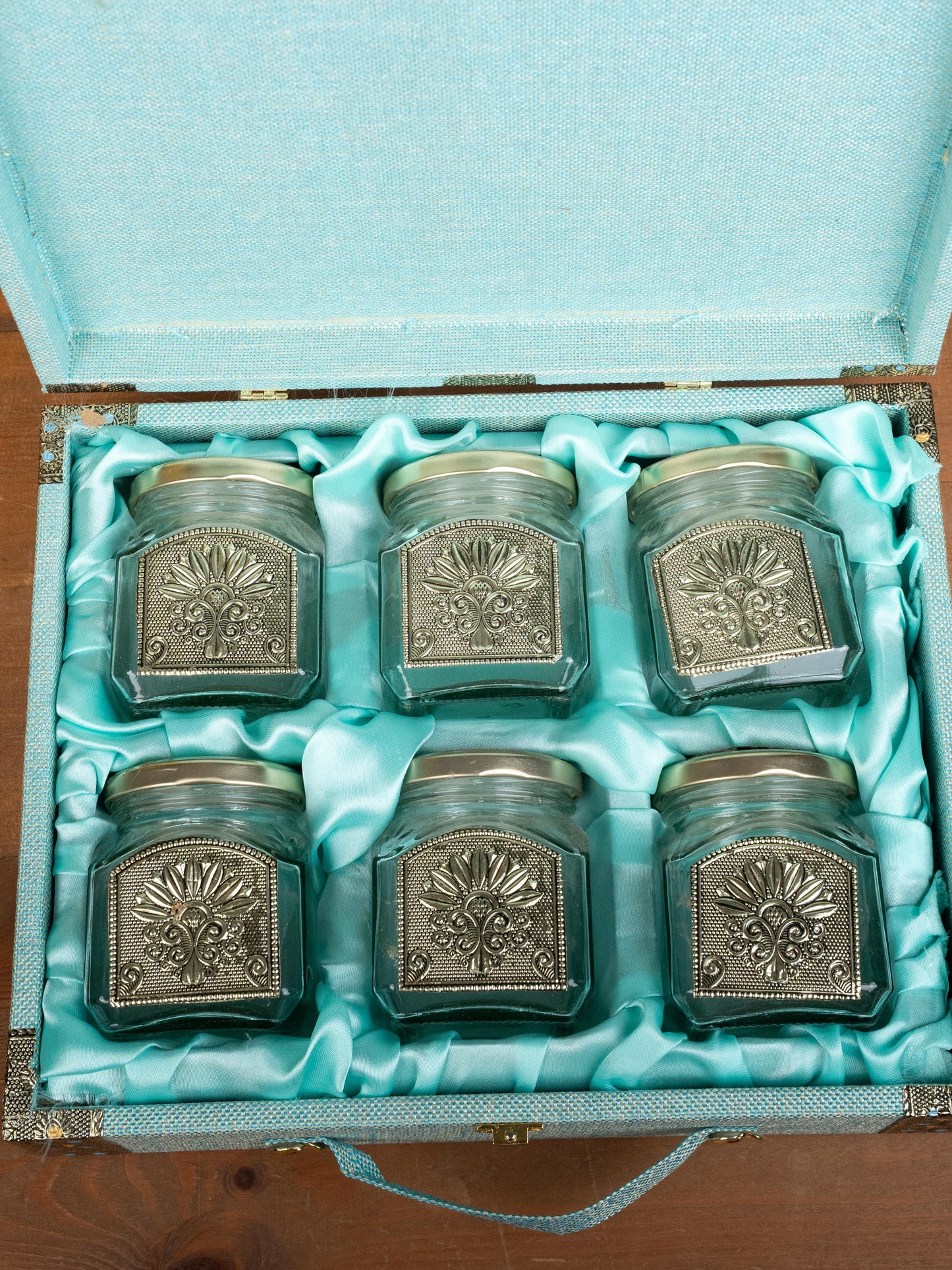 Dry Fruit Box - 6 Glass Jar - WL5214