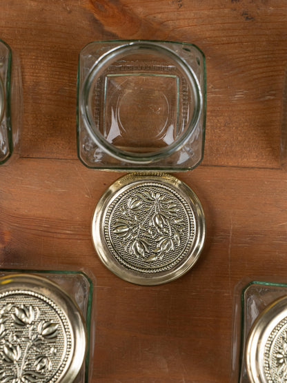 Dry Fruit Box - 6 Glass Jar - WL5214