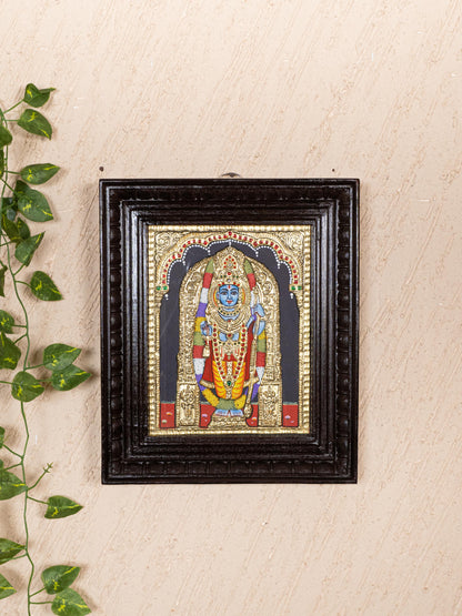 Tanjore Painting - Ram Lalla - Flat (Gold Foil) - 10x8 inch - WL5228