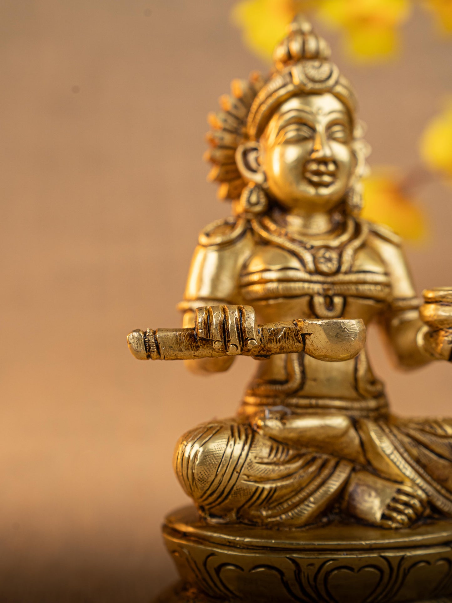 Brass Annapoorani Idol - 6 inch - WL5279