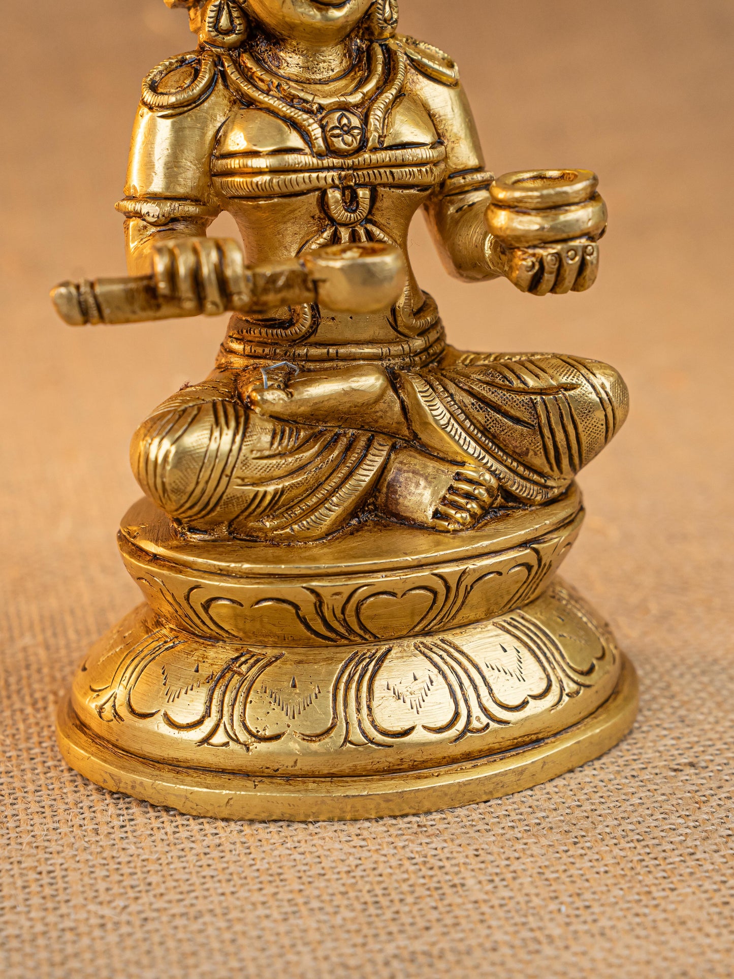 Brass Annapoorani Idol - 6 inch - WL5279