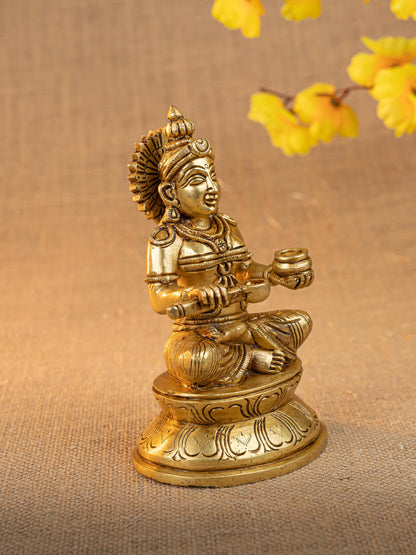 Brass Annapoorani Idol - 6 inch - WL5279