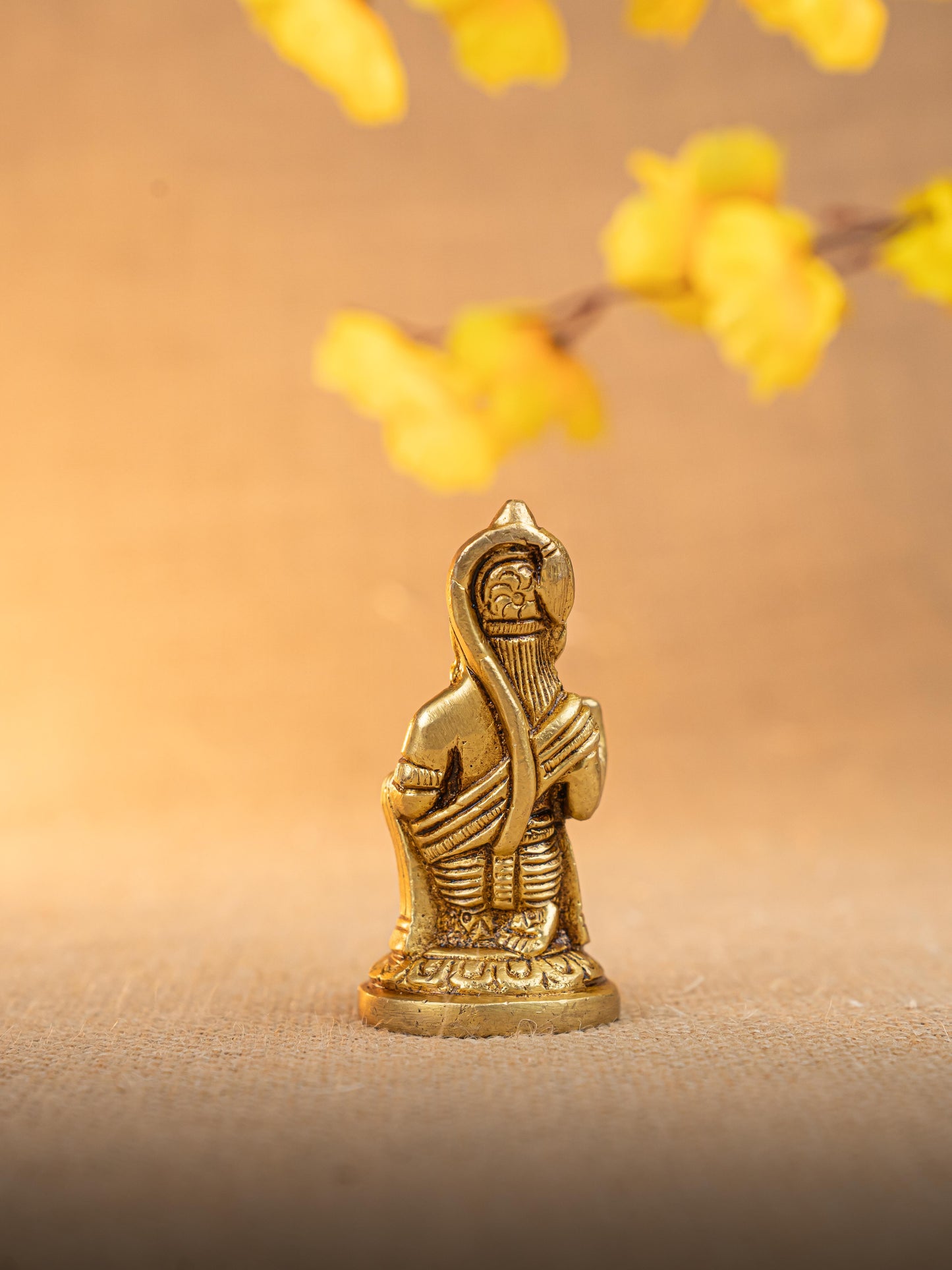 Brass Hanuman Idol - 3 inch - WL5296