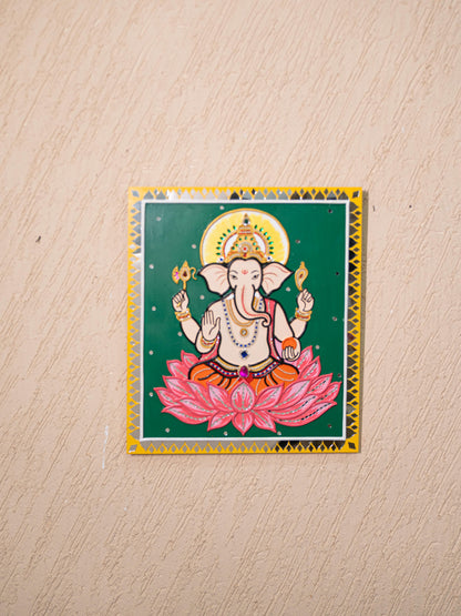 Lippan Art: Ganesha Hanging Frame - 16 x 14 inch - WL5302