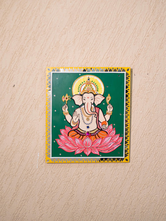 Lippan Art: Ganesha Hanging Frame - 16 x 14 inch - WL5302