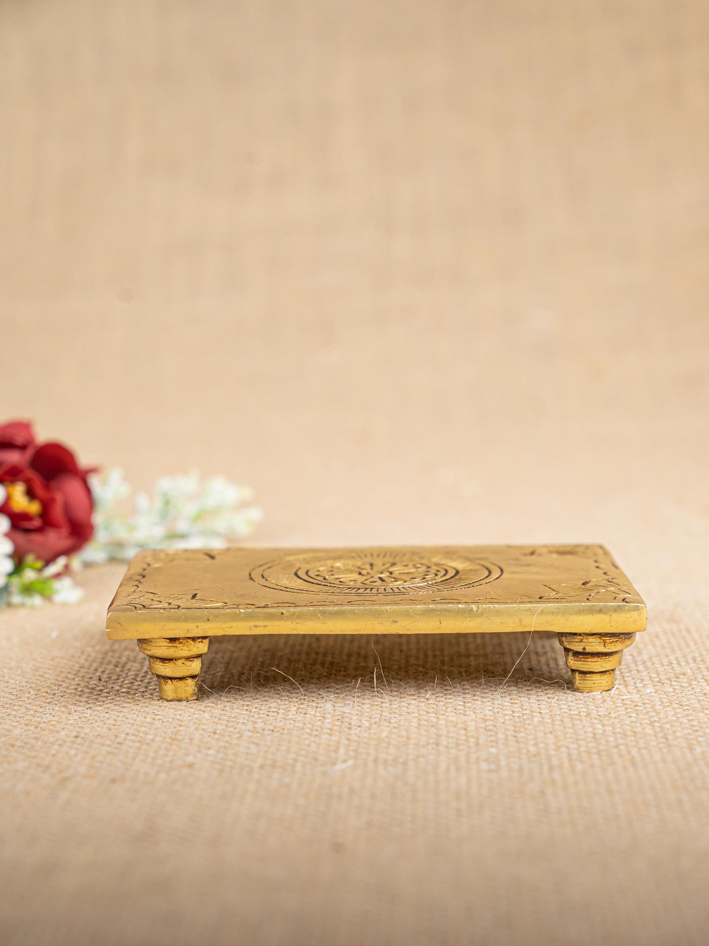 Brass Pooja Chowki - WL5303