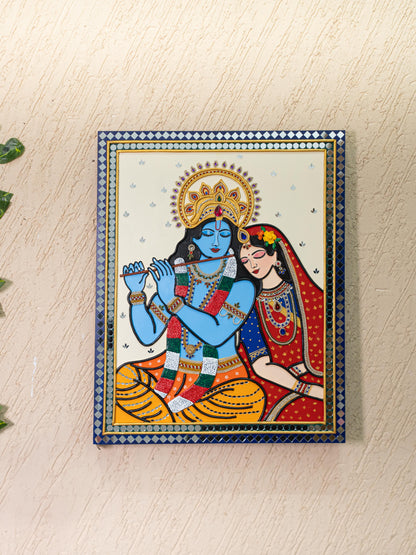 Lippan Art: Krishna Hanging Frame -  20 x 16 inch - WL5307