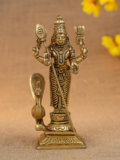 Brass Karthikeyan Idol - 6 inch - WL5308