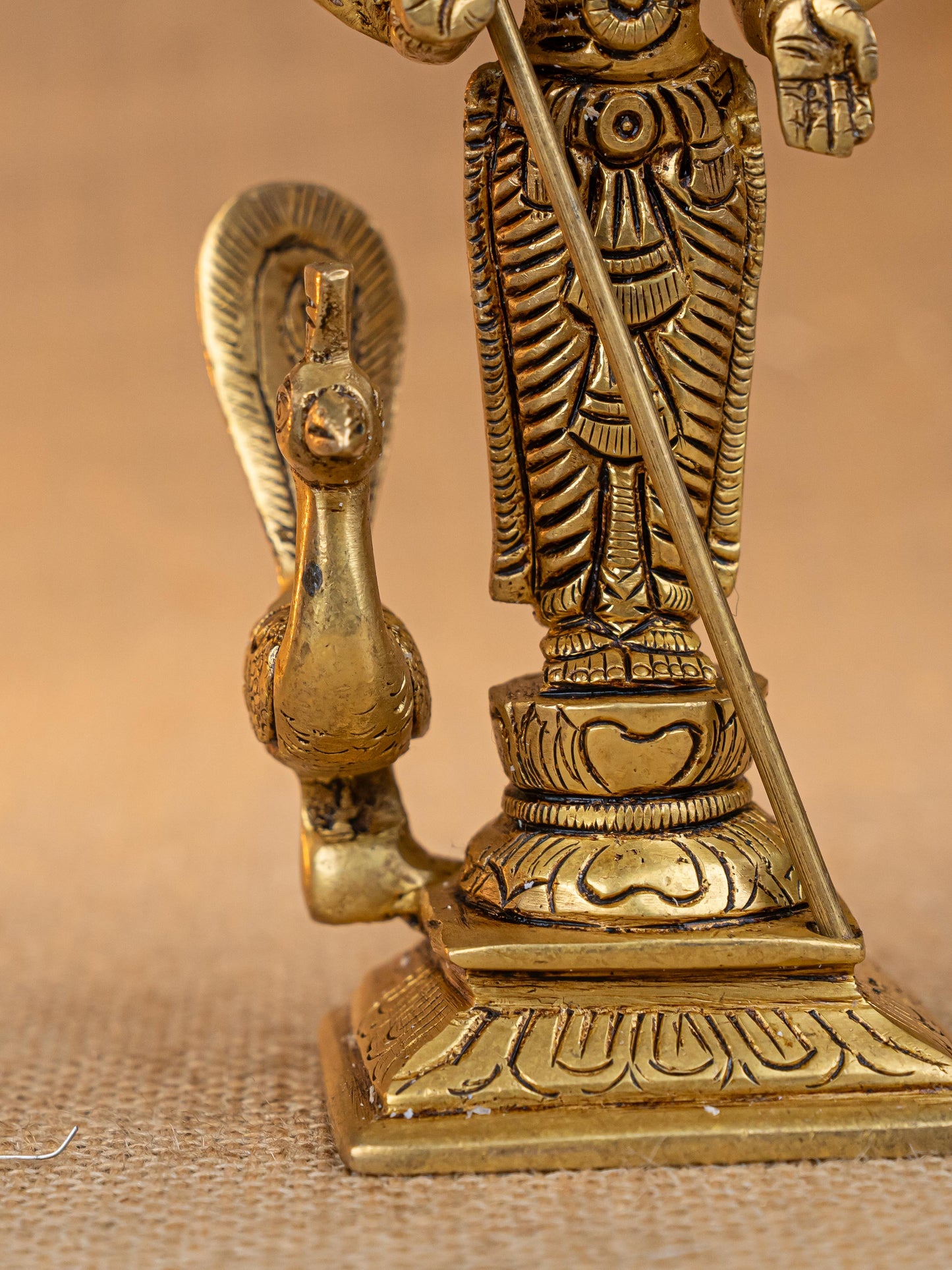 Brass Karthikeyan Idol - 6 inch - WL5308