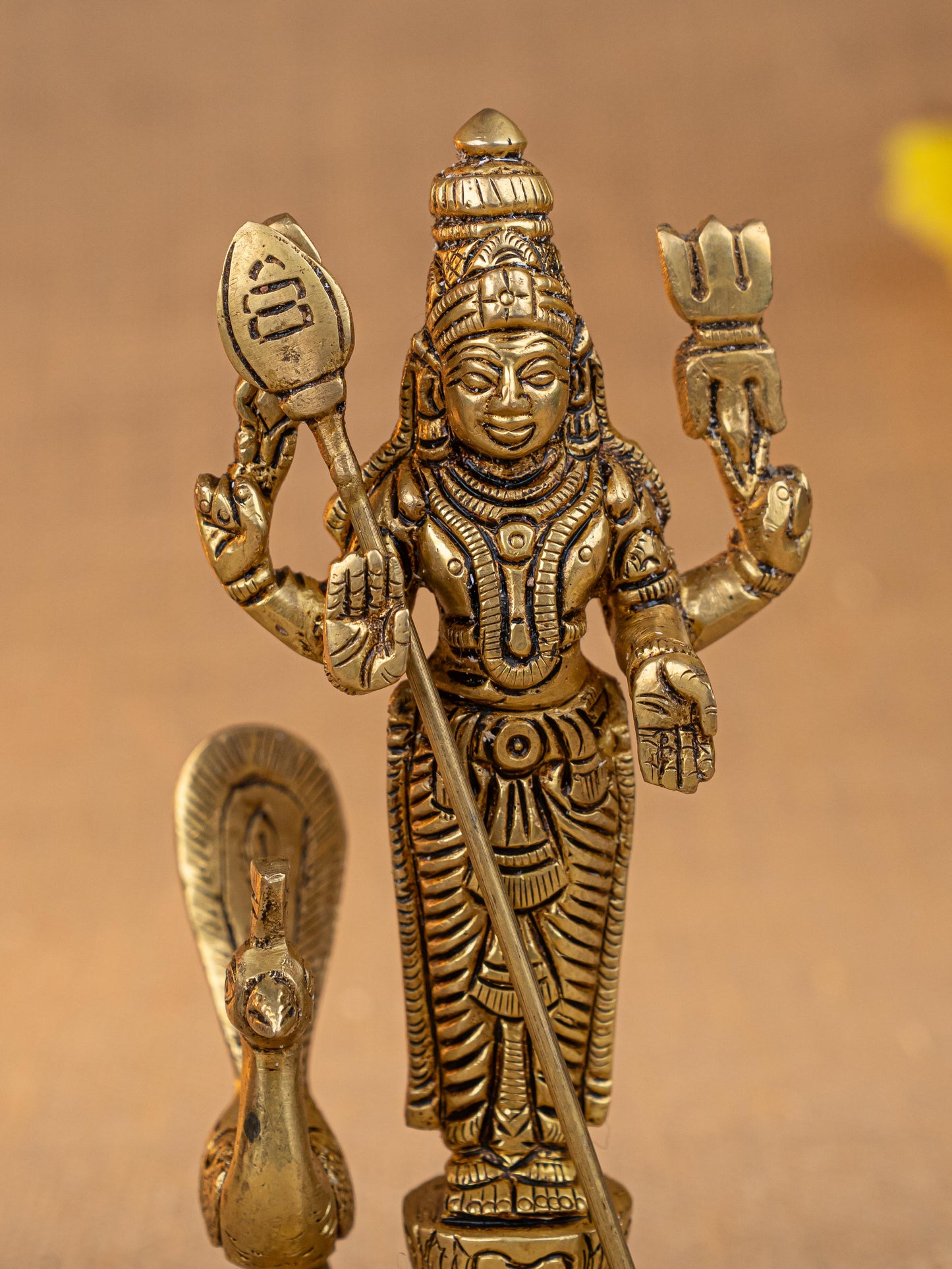 Brass Karthikeyan Idol - 6 inch - WL5308