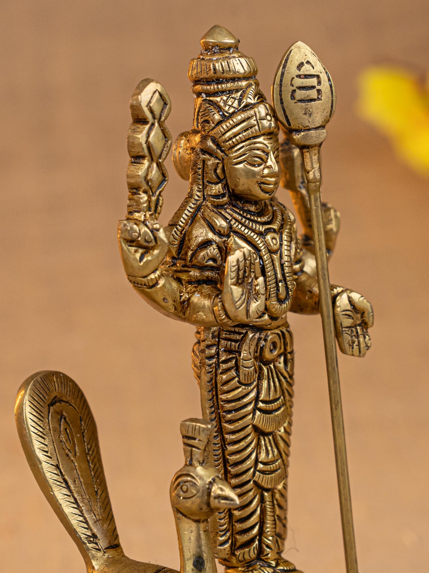 Brass Karthikeyan Idol - 6 inch - WL5308