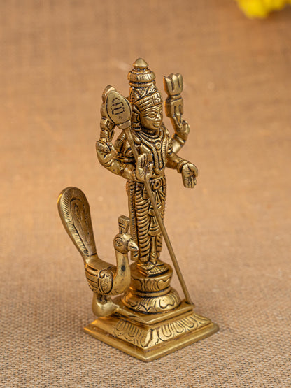 Brass Karthikeyan Idol - 6 inch - WL5308