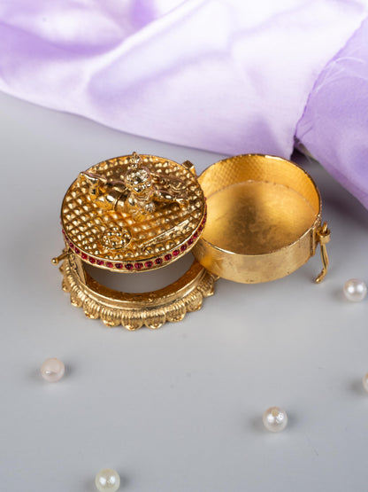 Designer Baby Krishna Kumkum Holder - WL5314