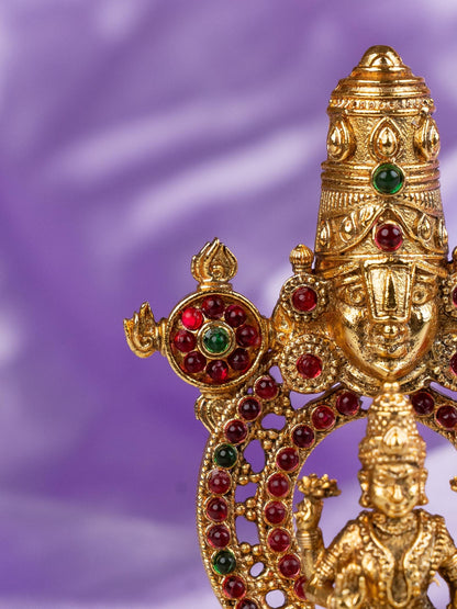 Designer Tirupathi Balaji with Lakshmi Kumkum Holder - WL5316