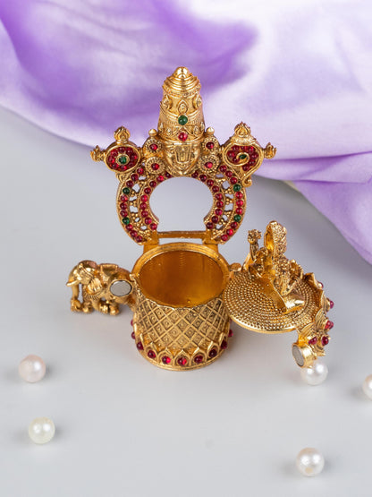 Designer Tirupathi Balaji with Lakshmi Kumkum Holder - WL5316