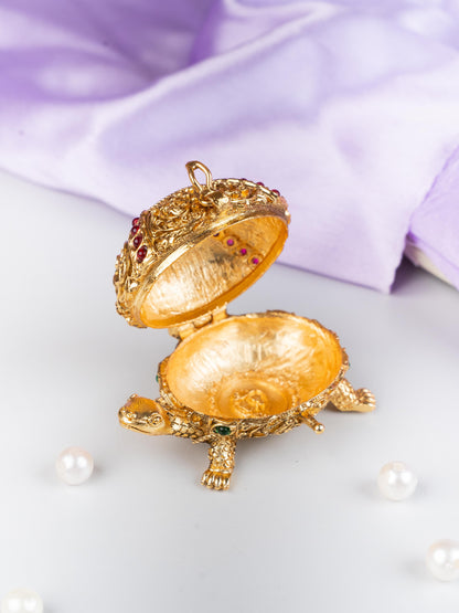Designer Tortoise Kumkum Holder - WL5319