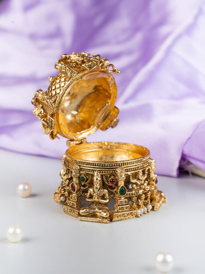 Designer Lakshmi Ganesha Kumkum Holder - WL5320