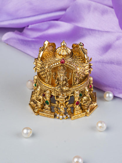 Designer Lakshmi Ganesha Kumkum Holder - WL5320