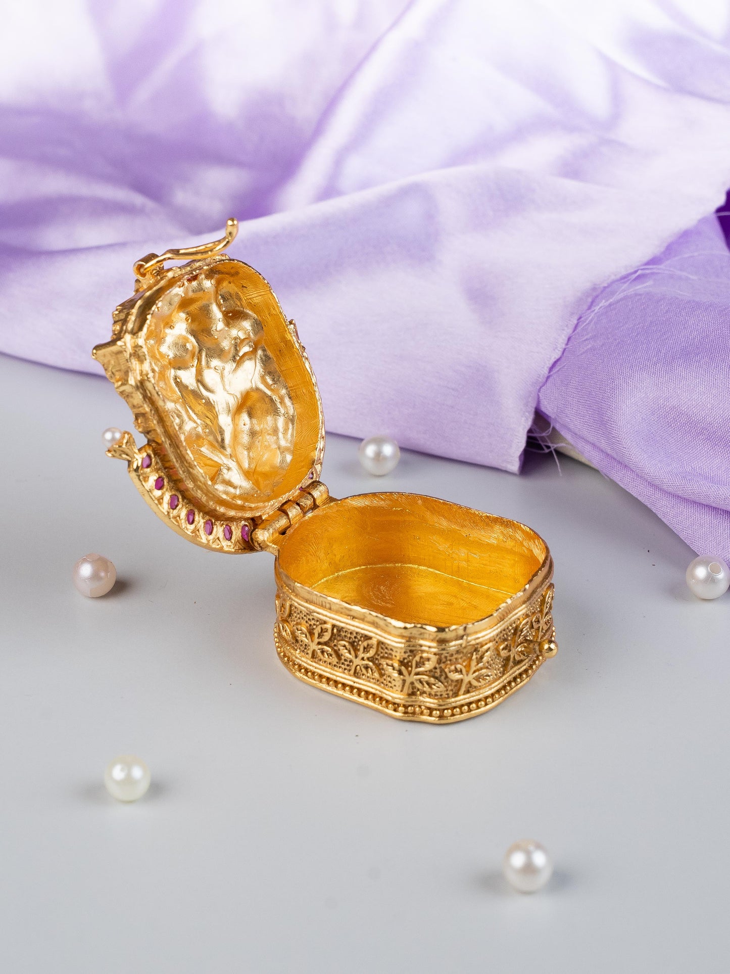 Designer Ganesha & Shivan Kumkum Holder - WL5323